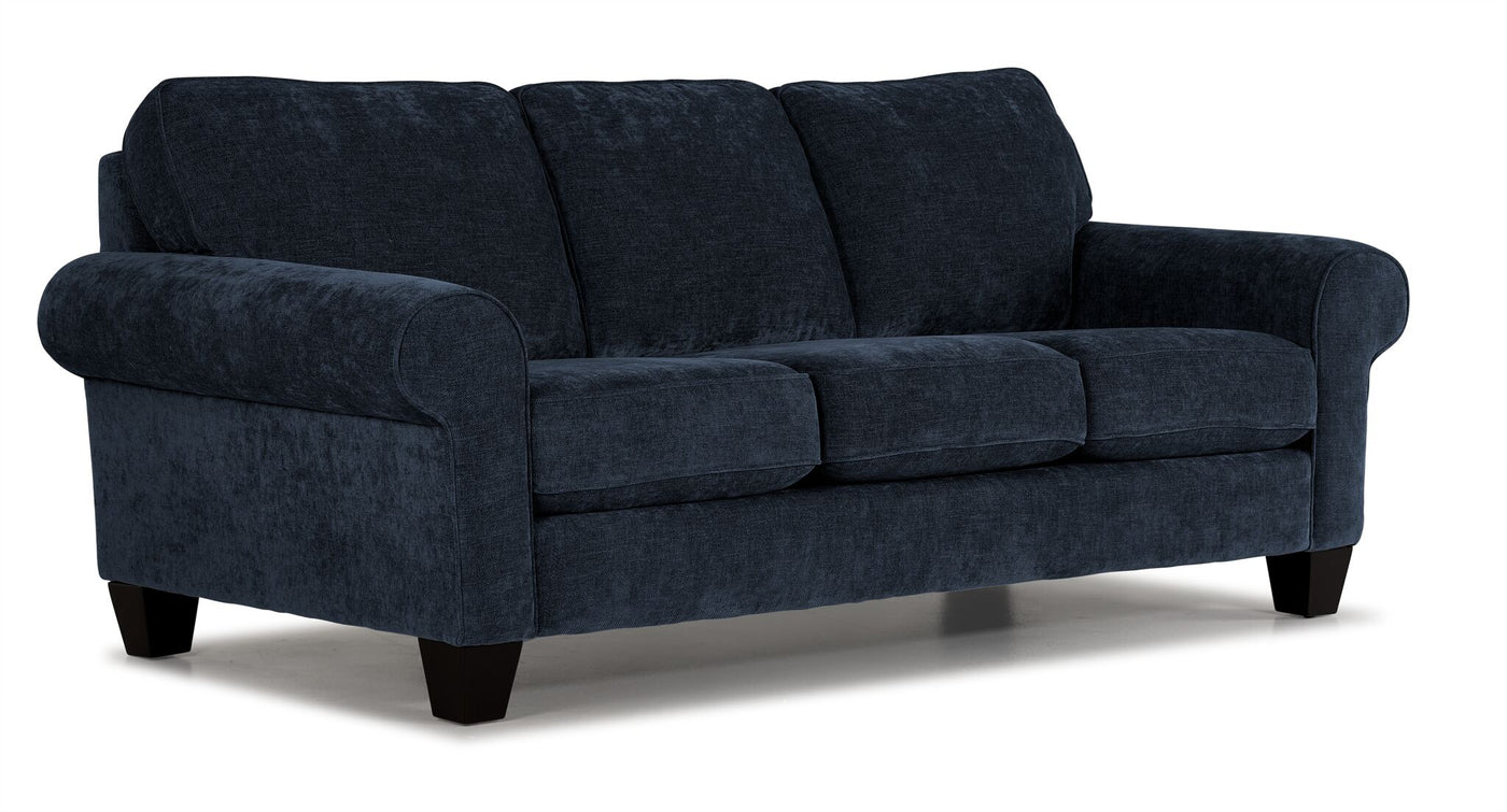 Noche Sofa, Loveseat and Chair Set - Navy