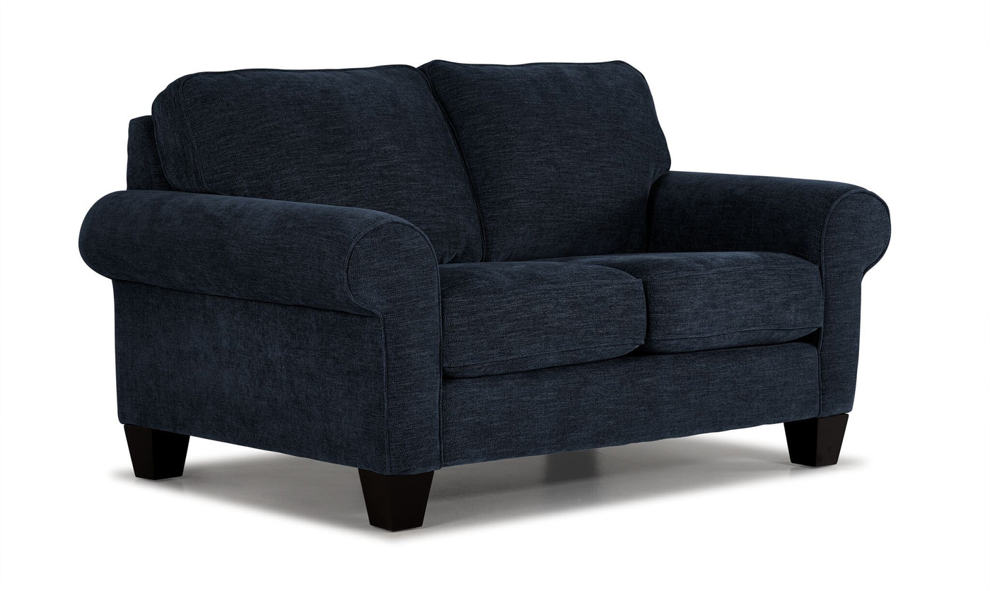 Noche Sofa and Loveseat Set - Navy