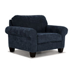 Noche Sofa, Loveseat and Chair Set - Navy