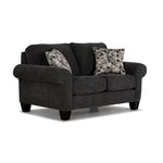 Noche Sofa, Loveseat and Chair Set - Graphite