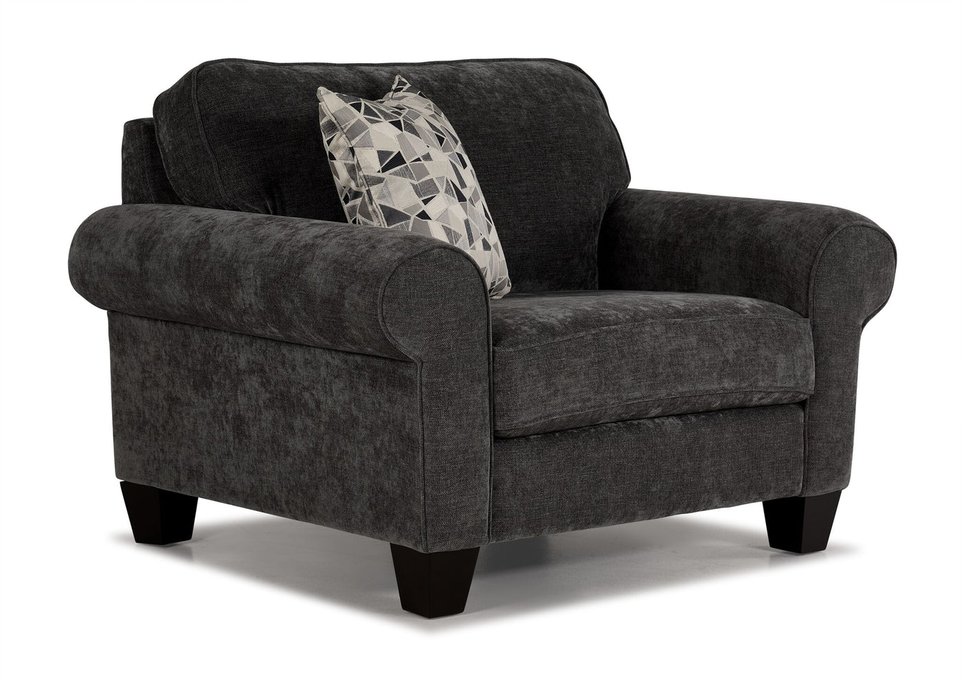 Noche Sofa and Chair Set - Graphite