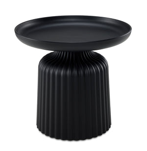 Nusa Table de centre de jardin - noir