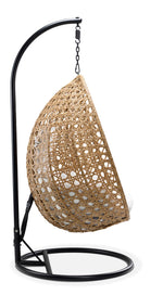 Oasis Outdoor Egg Chair - Beige, Brown