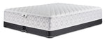 Kingsdown Odessa Firm Tight Top Queen Mattress and Split Low Profile Boxspring Set