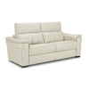 Orlando-Ray Sofa en cuir – blanc