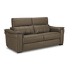 Orlando-Ray Sofa en cuir – taupe