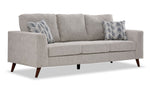 Orleans Sofa and Loveseat Set - Beige