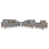 Orleans Ens. Sofa, causeuse et fauteuil – gris