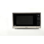 Panasonic Black Stainless Steel Countertop Microwave with Genius Sensor (2.2 Cu.Ft.) - NNST96JSC