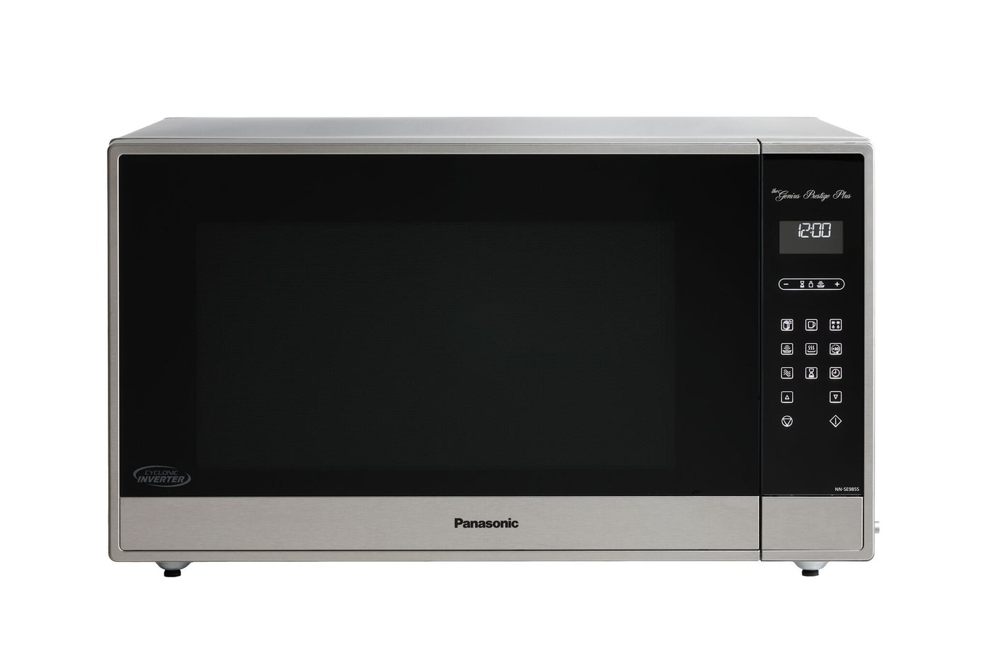 Panasonic Fingerprint Stainless Steel Countertop Microwave with Genius Sensor (2.2 Cu.Ft.) - NNSE995SC