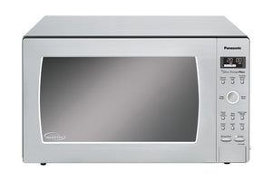 Panasonic Fingerprint Stainless Steel Countertop Microwave with Genius Sensor (2.2 Cu.Ft.) - NNSE996SC