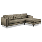 Paragon 2-Piece Sectional with Right-Facing Chaise - Taupe