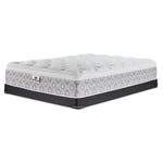 Kingsdown Paxton Medium Euro Top Full Mattress and Low Profile Boxspring Set