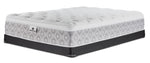 Kingsdown Paxton Medium Euro Top Full Mattress and Low Profile Boxspring Set