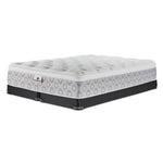 Kingsdown Paxton Medium Euro Top King Mattress and Split Low Profile Boxspring Set