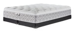 Kingsdown Paxton Medium Euro Top King Mattress and Split Low Profile Boxspring Set