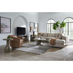 Fresh Perspective 5' x 8' Area Rug - Light Brown and Beige
