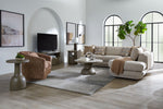 Fresh Perspective - Perspective 2-Piece Sectional with Right-Facing Chaise - Beige