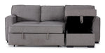 Poppy Pop-Up Sofa Bed - Grey