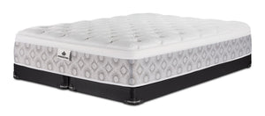 Kingsdown Quinlan plateau euro moelleux Ens. Matelas grand et demi-sommiers à profil bas