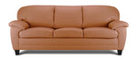 Raphael Leather Sofa - Saddle
