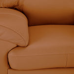 Raphael Leather Sofa - Saddle