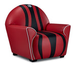 Raptors Chair - Red and Black