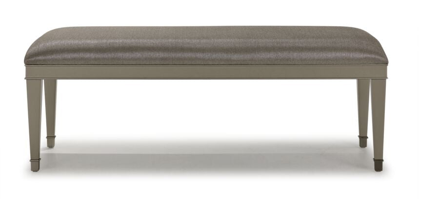Reece Bed Bench - Silver Grey
