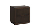 Reed Night Table - Dark Walnut