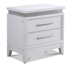 Reflections 6 - Piece King Bedroom Package - White