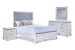 Reflections 6 - Piece Queen Bedroom Package - White