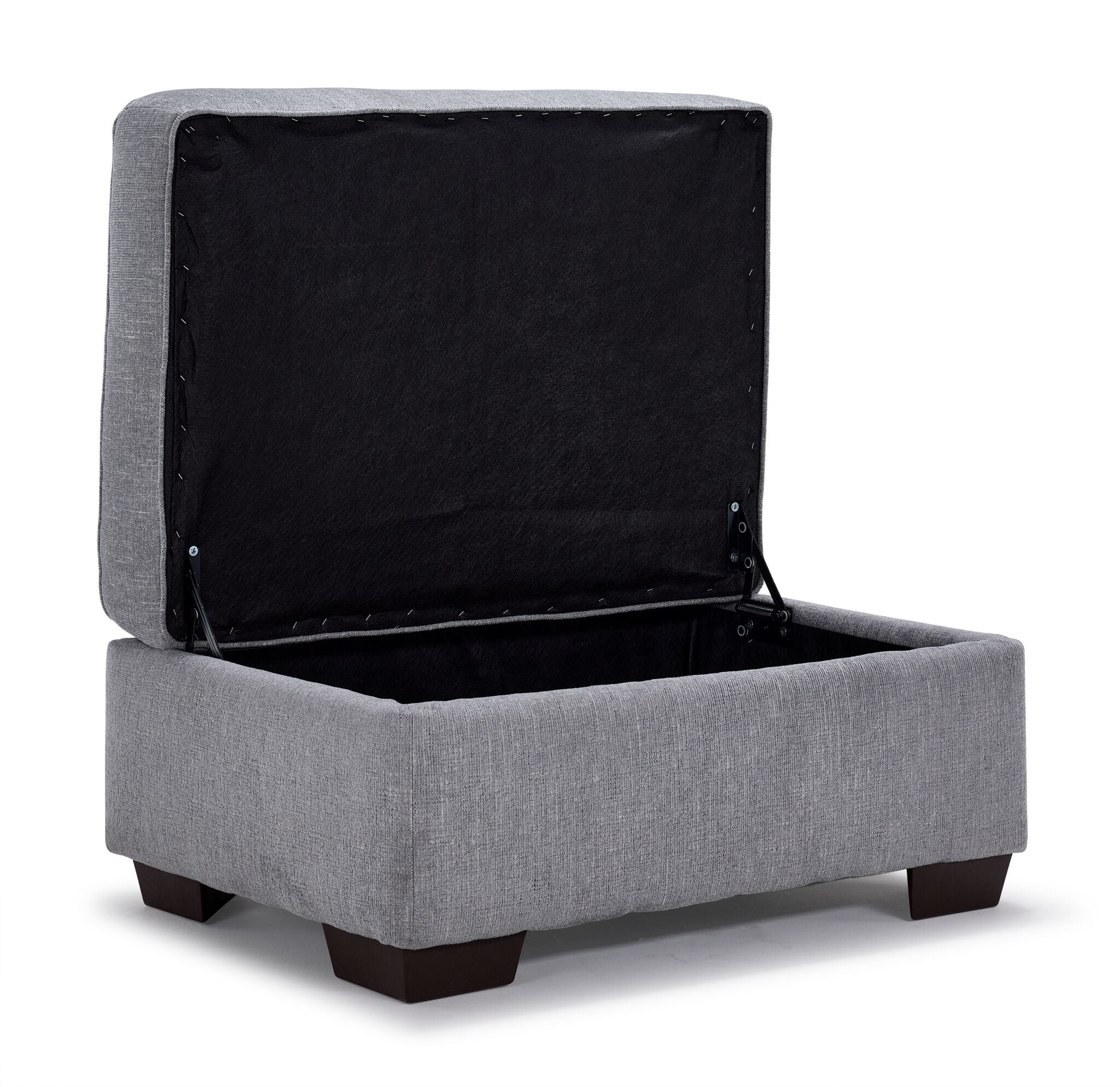 Mackay Storage Ottoman - Grey