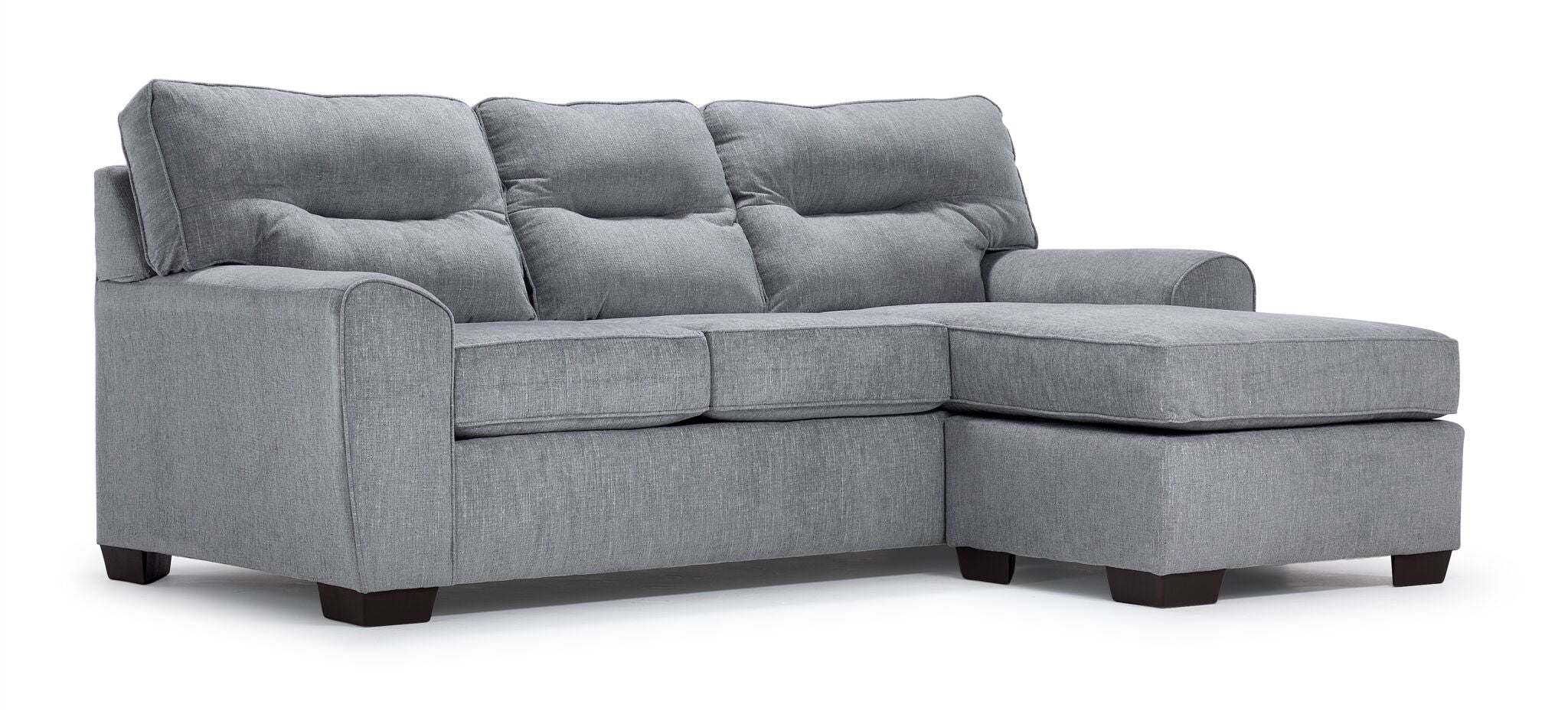 Mackay Chaise Sofa - Grey