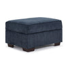 Mackay Tabouret de rangement - bleu