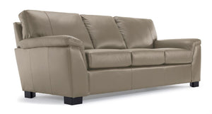 Reynolds Sofa en cuir - gris