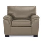 Reynolds Leather Chair - Grey