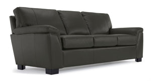 Reynolds Sofa en cuir - gris foncé