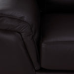 Reynolds Leather Sofa and Loveseat Set - Coffee