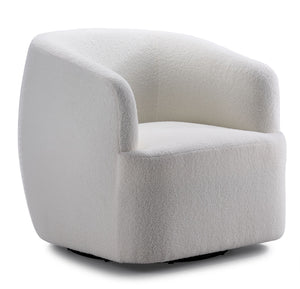 Riley Fauteuil d’appoint pivotant - blanc