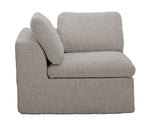 Bliss Modular Compressed Loveseat - Beige