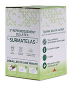 So Sleepy 3" Latex Cooling Full Mattress Topper