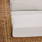 Salina Outdoor Swivel Chair - Brown
