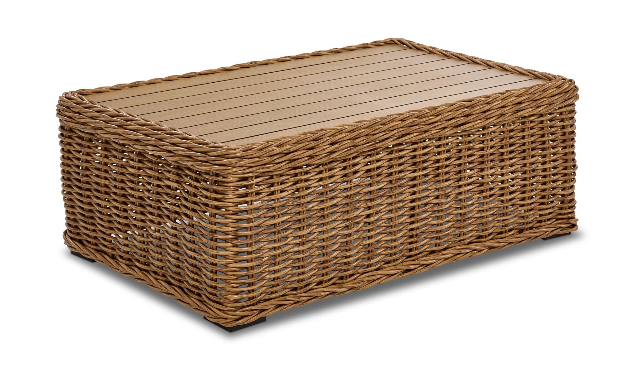 Salina Outdoor Coffee Table - Brown