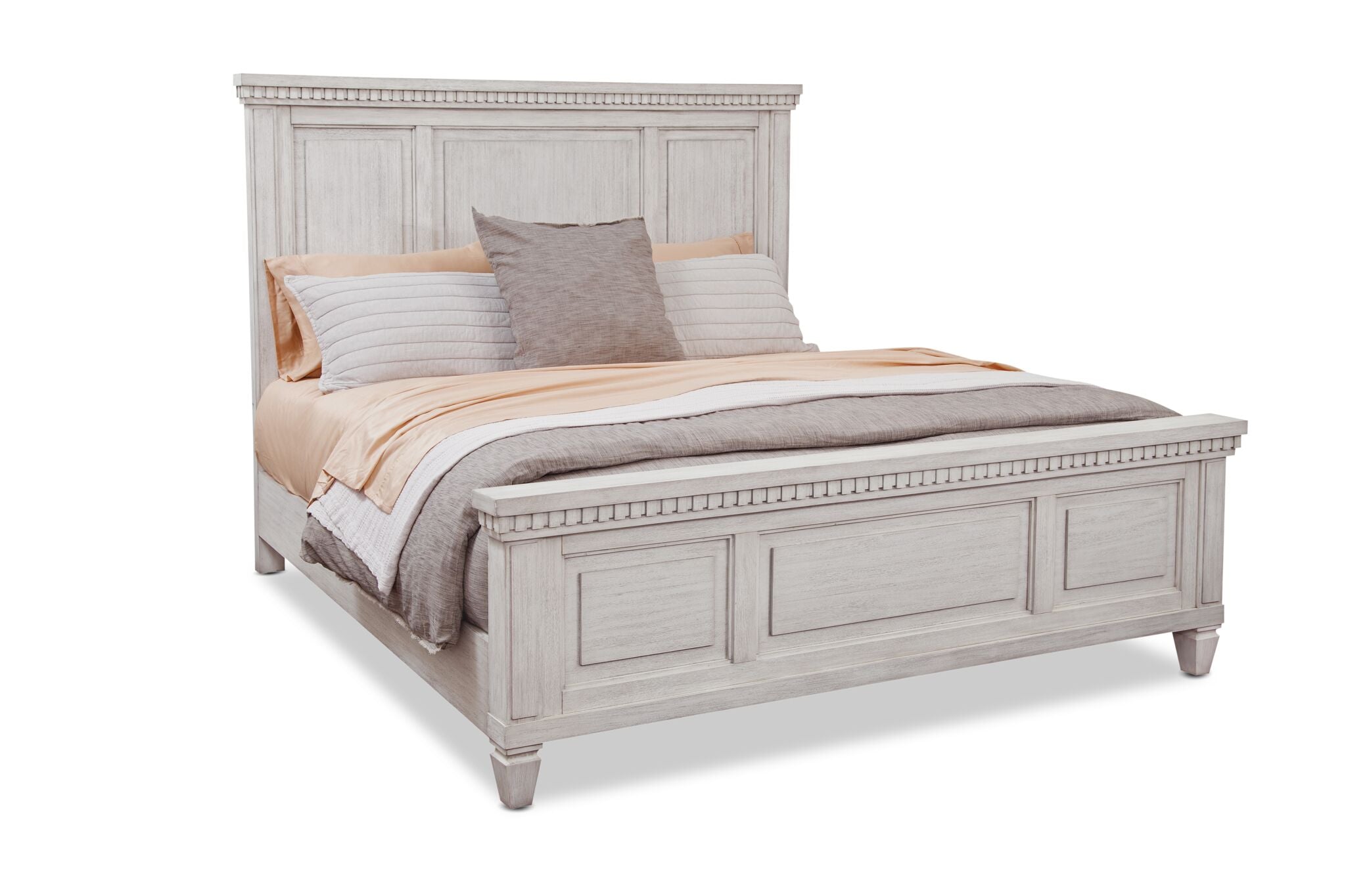 Salter Path 6- Piece King Bedroom Set - Oyster