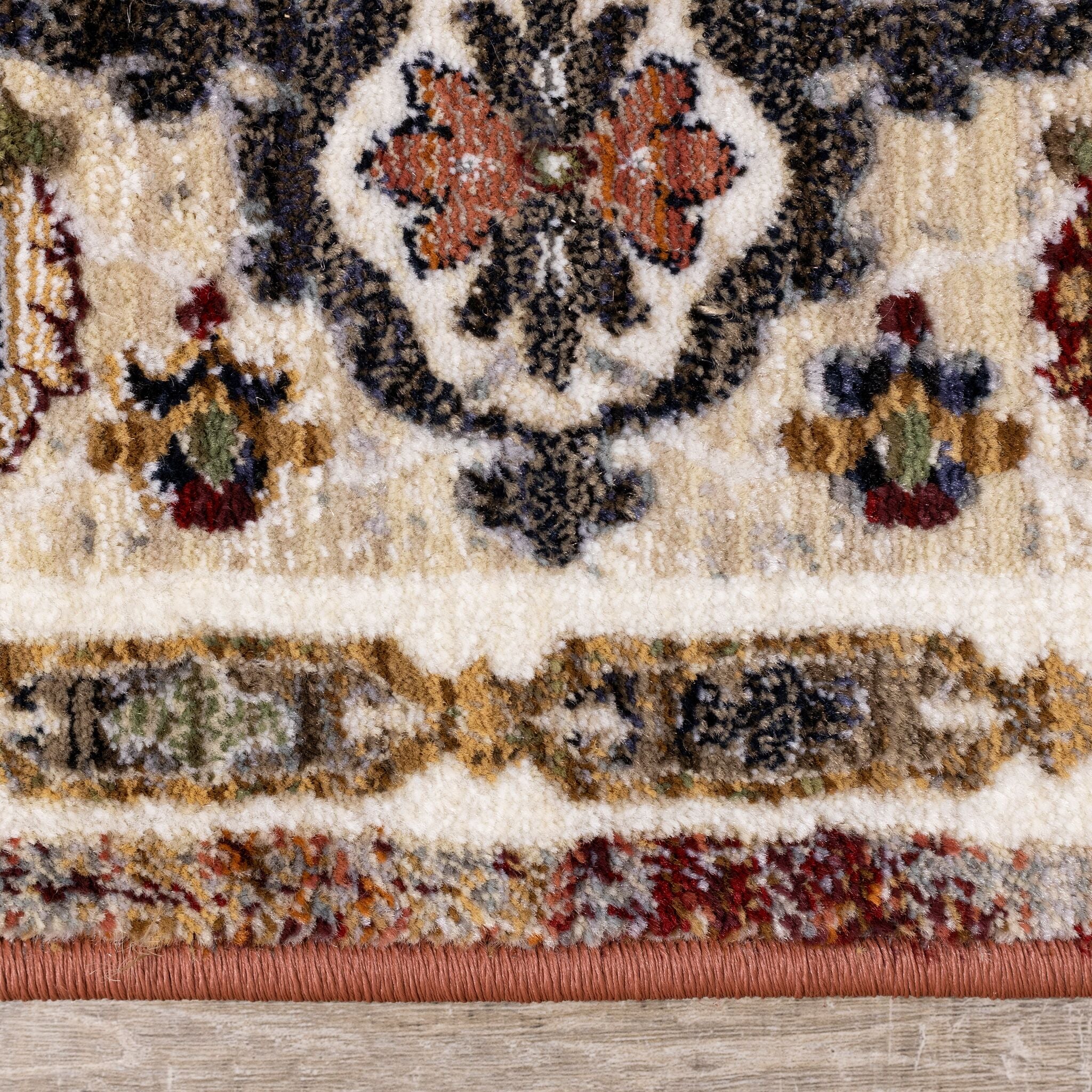 Mosaic 5'3" x 7'10" Tribal Area Rug - Beige