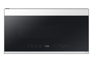 Samsung White Glass Over-the-Range Microwave with Touch Control (2.1 Cu.Ft.) - ME21DB650012AC