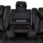 San Antonio Dual Power Reclining Sofa - Grey