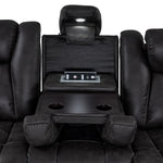 San Antonio Dual Power Reclining Sofa - Grey