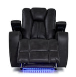 San Antonio Dual Power Recliner - Grey