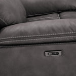 Santa Fe Power Reclining Sofa and Chair Set - Graphite